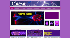 Desktop Screenshot of plasmametalindia.com