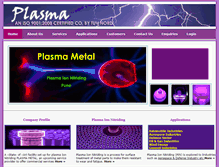 Tablet Screenshot of plasmametalindia.com